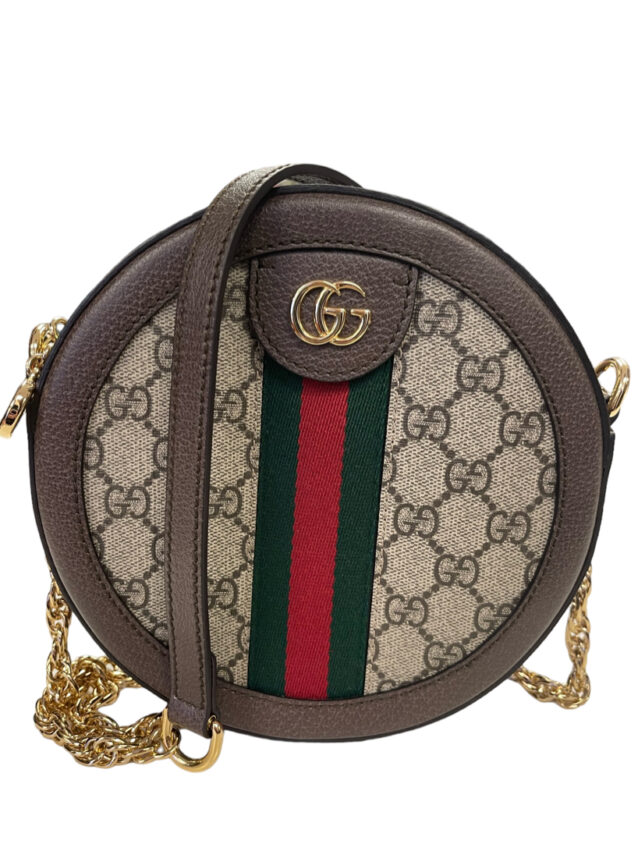 Gucci Ophidia Gg Mini Round Shoulder Bag Retail $1650 June 25, 2024