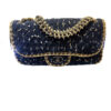 Chanel Authentic Blue Tweed St Tropez Flap Bag 2011 Cruise Collection May 9, 2024