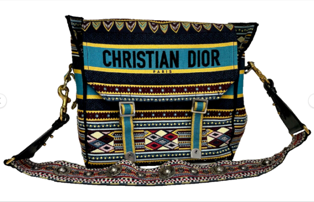 Christian Dior 2019 Fiesta Diorcamp Multicolor Canvas Messenger Bag April 20, 2024