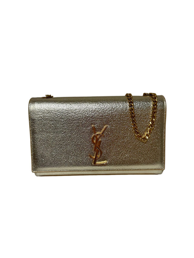 Ysl Medium Monogram Kate Bag In Gold Metallic February 24, 2024