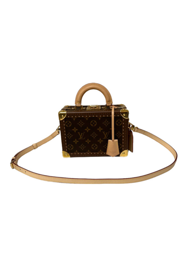 Louis Vuitton Monogram Petite Valise Trunk Bag W/Strap February 24, 2024