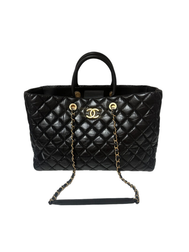 Chanel Black Quilted Coco Allure Shopping Tote Ghw February 23, 2024