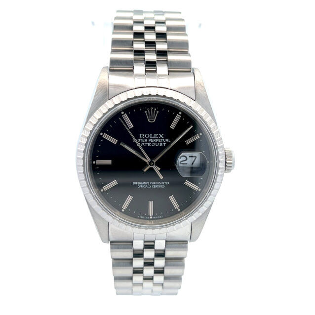 Rolex Datejust Stainless Steel 36Mm 16220 Pap May 14, 2024