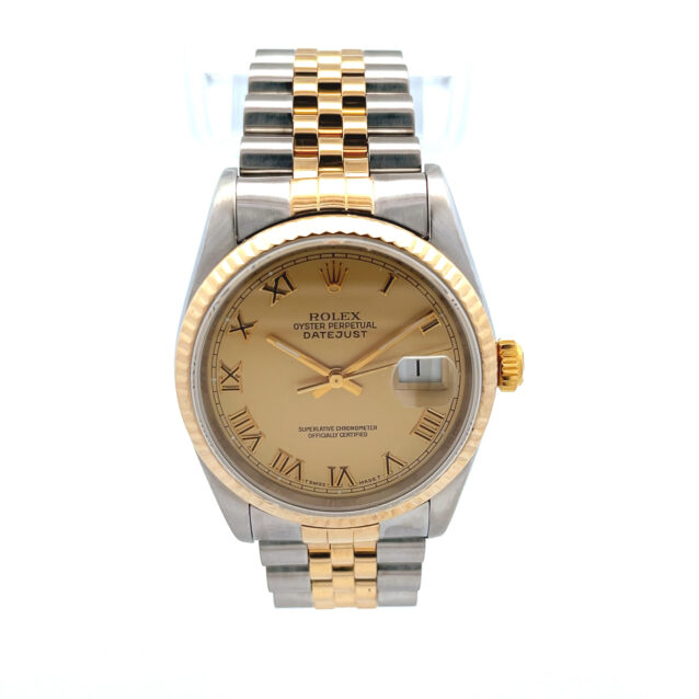 Rolex Datejust Ss/Yellow Gold 36Mm 16233 May 13, 2024