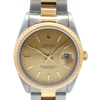 Rolex Date Ss/Yellow Gold 34Mm 15223 November 5, 2024