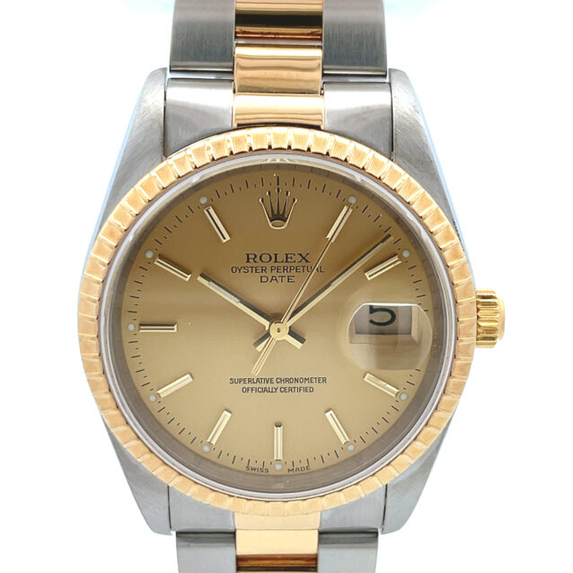 Rolex Date Ss/Yellow Gold 34Mm 15223 November 5, 2024