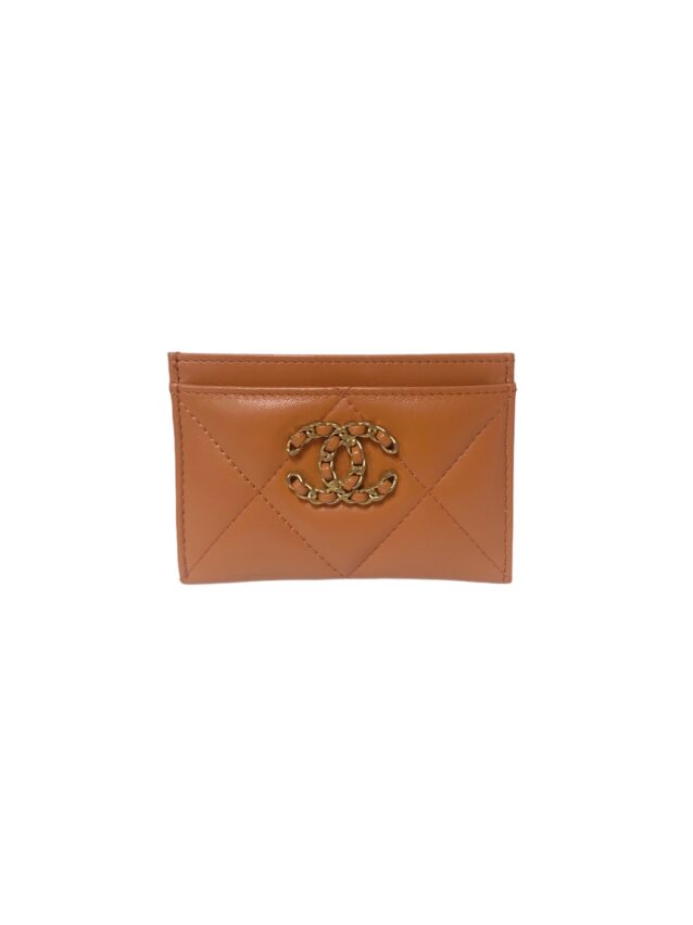 Chanel 19 Card Holder In Peach Ghw April 28, 2024