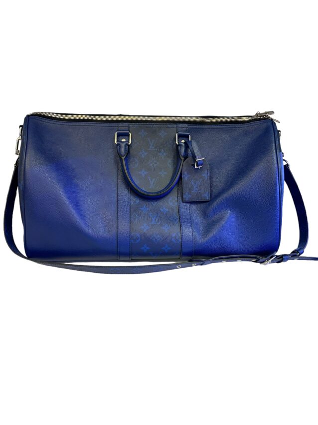 Louis Vuitton Weekender, Blue Mnye/Msri $2670 May 17, 2024
