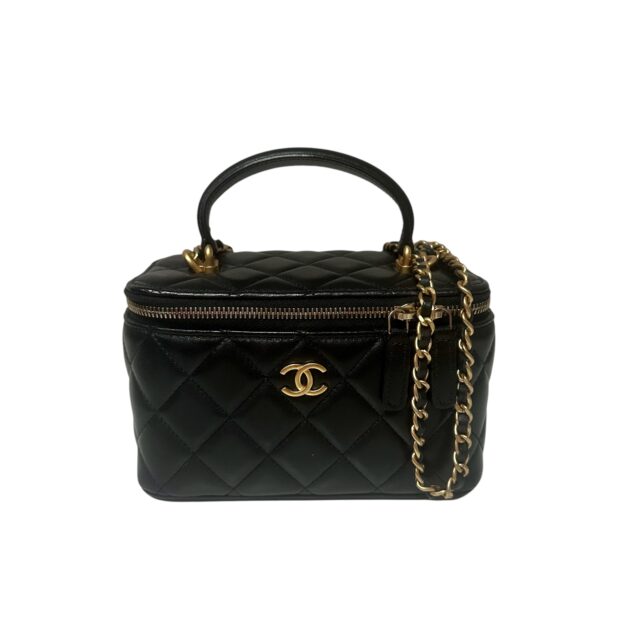 Chanel Small Top Handle Vanity Case W/ Chain May 17, 2024