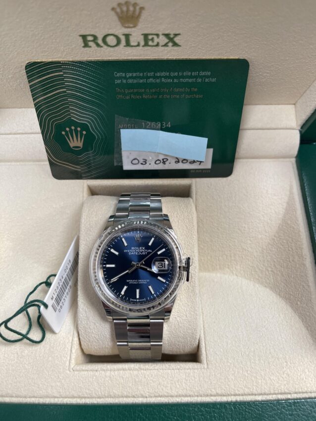 Rolex Datejust Stainless Steel 126234 May 19, 2024
