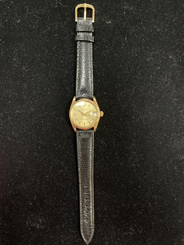 Rolex Date 18K Yg 31Mm 6827