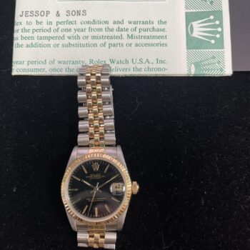 Rolex Datejust Ss/Yellow Gold 68273 November 5, 2024