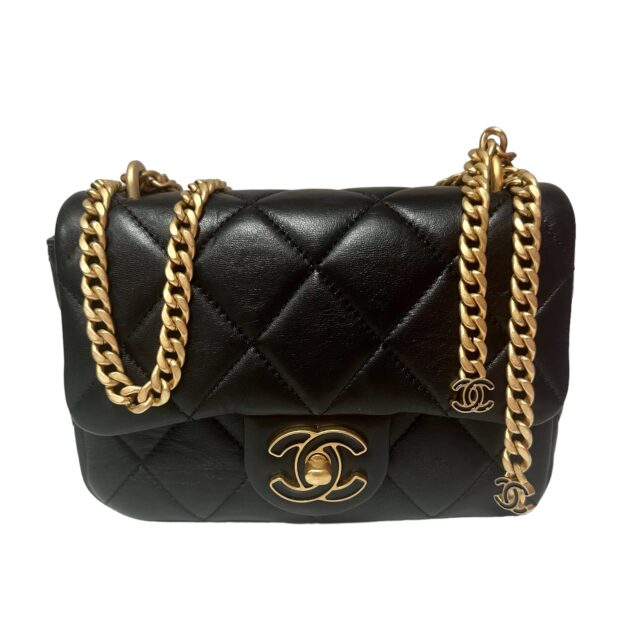 Chanel Cc Mini Square Flap Ghw October 18, 2024