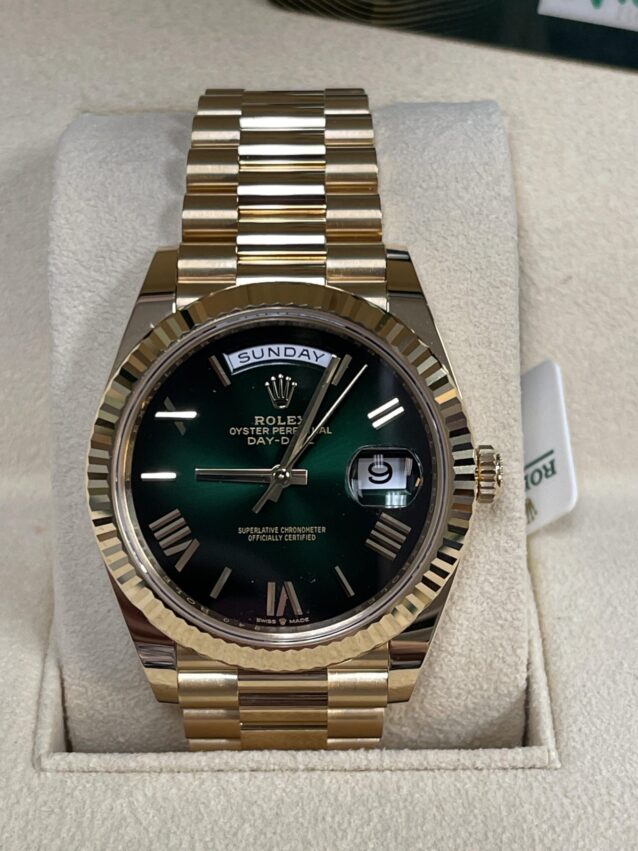 Rolex President 18K Yg 228238 November 5, 2024