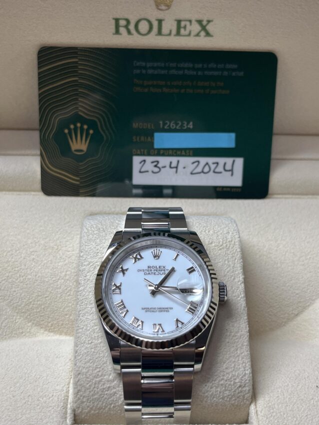 Rolex Datejust Stainless Steel 36Mm