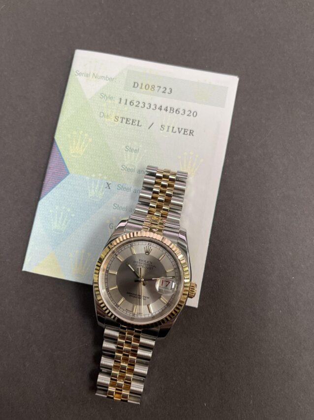 Rolex Datejust Ss/Yellow Gold 11623 November 5, 2024