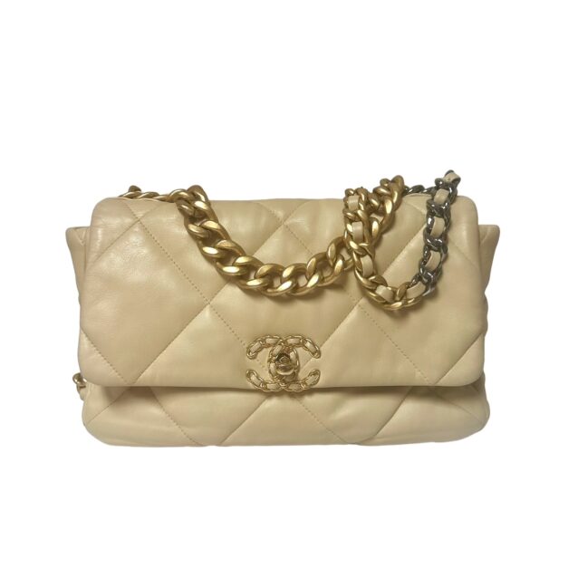 Chanel Large Beige 19 Flap Bag September 7, 2024