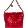 Chanel Red Small 22 Hobo Bag W/Pouch November 23, 2024