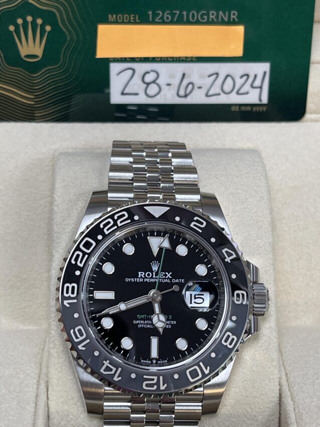 Rolex Gmt Master Ii Stainless Steel 126710Grnr September 16, 2024