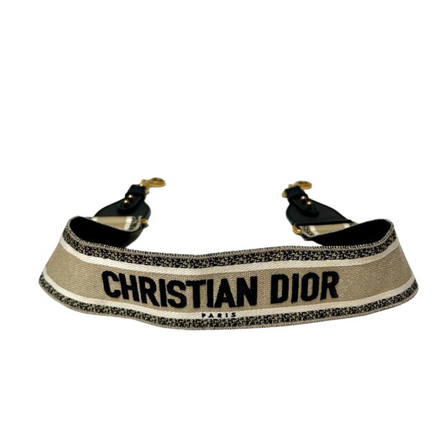 Christian Dior Logo Canvas Bag Strap November 23, 2024